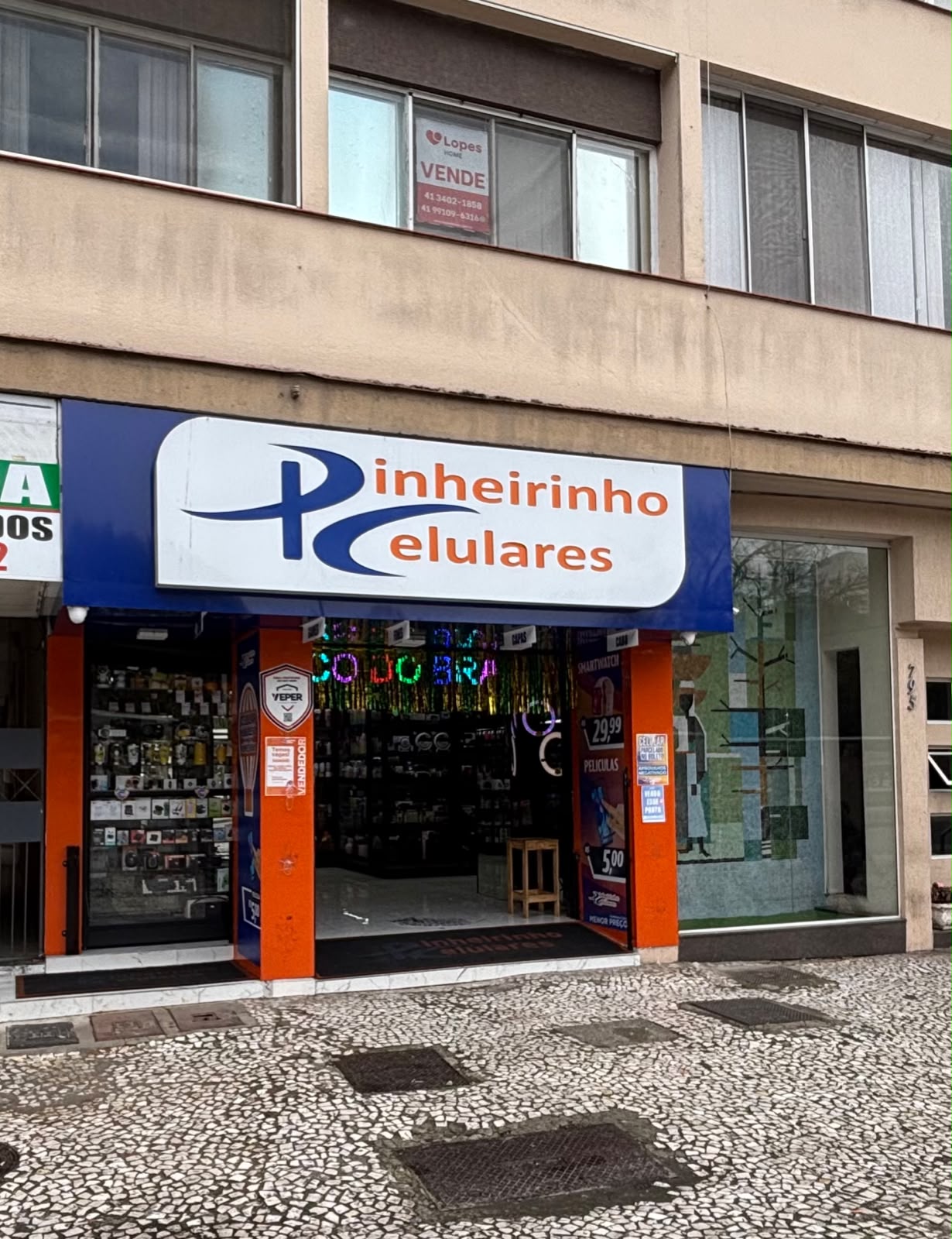 Pinheirinho Celulares | Loja Física | Praça Rui Barbosa